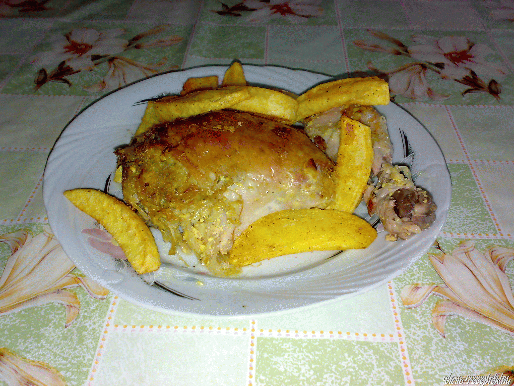 Káposztás csirkecomb