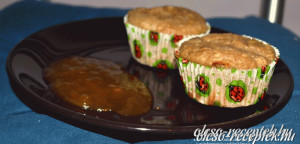 Vadszilvalekváros muffin