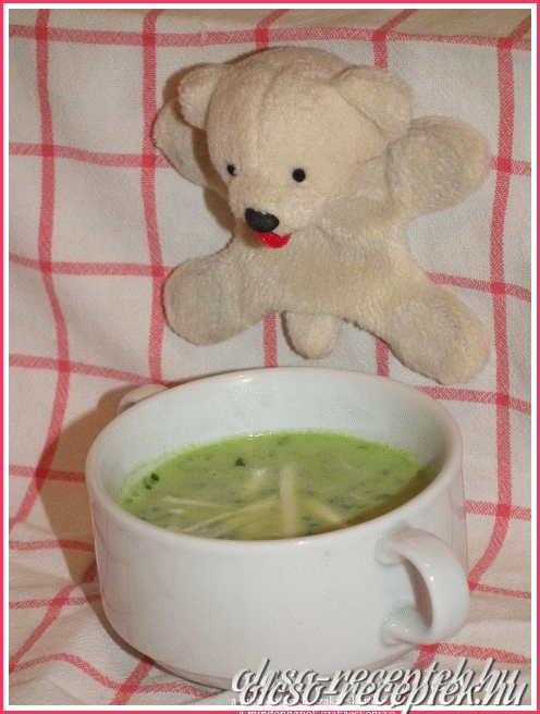 Medvehagyma krémleves