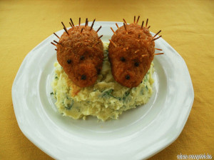 Tojással töltött fasírt