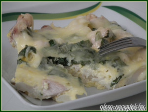 Medvehagymás rakott karfiol