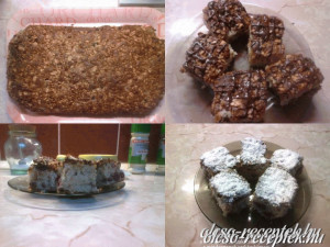 Mogyorós, gyümölcsös sütemény