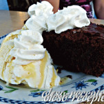Csokis brownie vanília fagylalttal