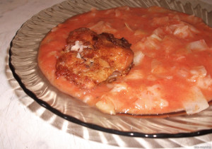 Paradicsomos káposzta