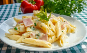 Sajtos penne
