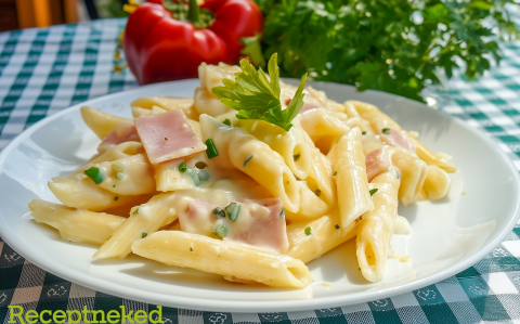 Sajtos penne