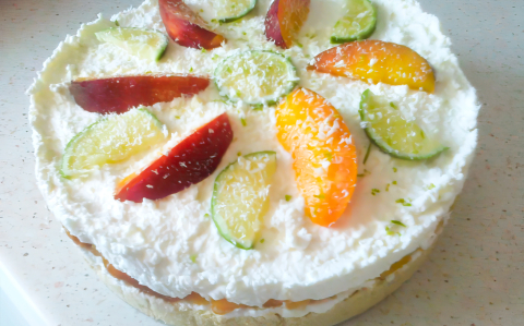 Túrókrém torta recept fotóval Túrókrém torta
