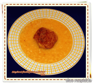 Sárgaborsó főzelék kép