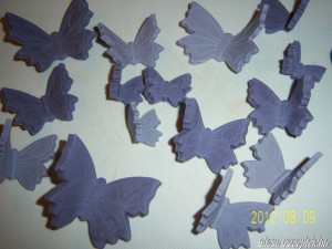 Meggyes pillangó torta