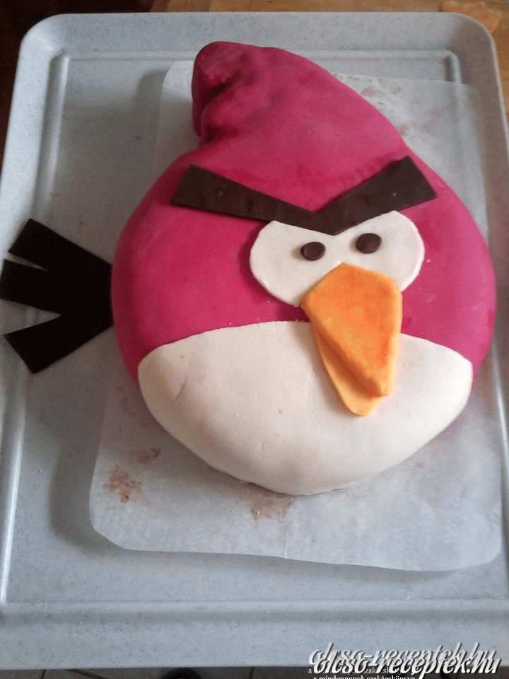 Házi fondantos torta