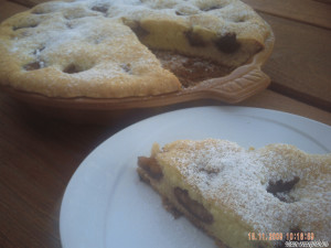 Fahéjas szilvás pite