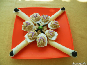 Töltött tojás kép