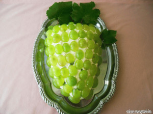 Krémtúrós szőlő kép