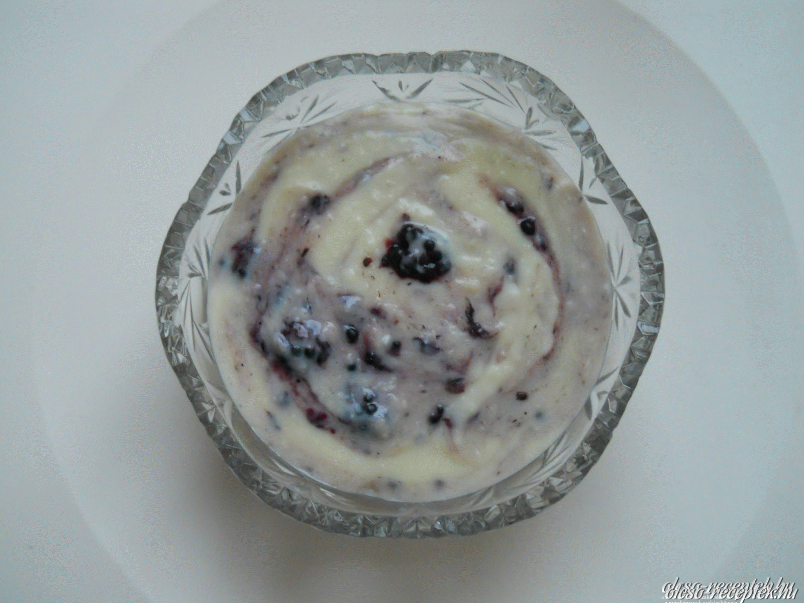 Török, kókuszos szederpuding kép