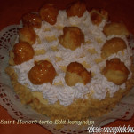 Saint-Honoré torta kép