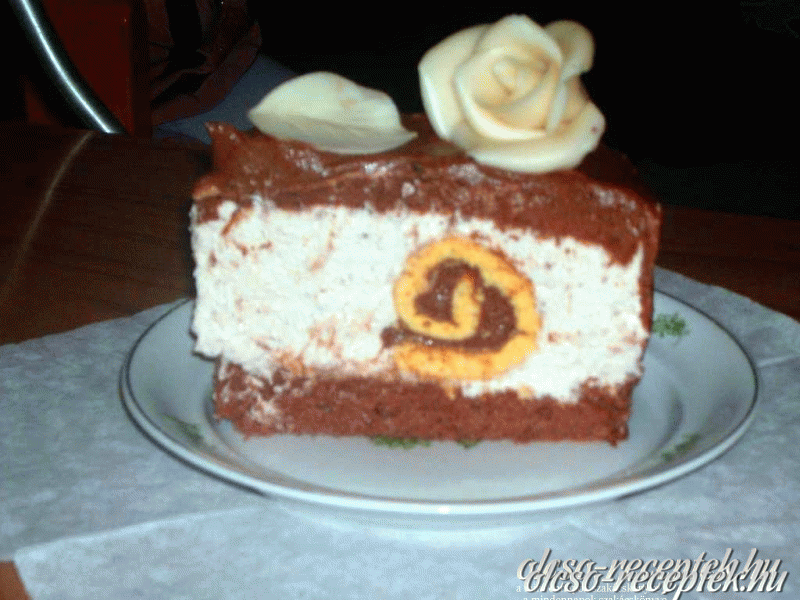 Tejszínes gesztenyetorta