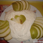 Túrókrém körtével