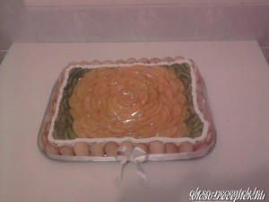 Névnapi gyümölcstorta