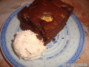 Csupa csokis poharas süti