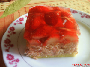 Gyümölcsös piskóta