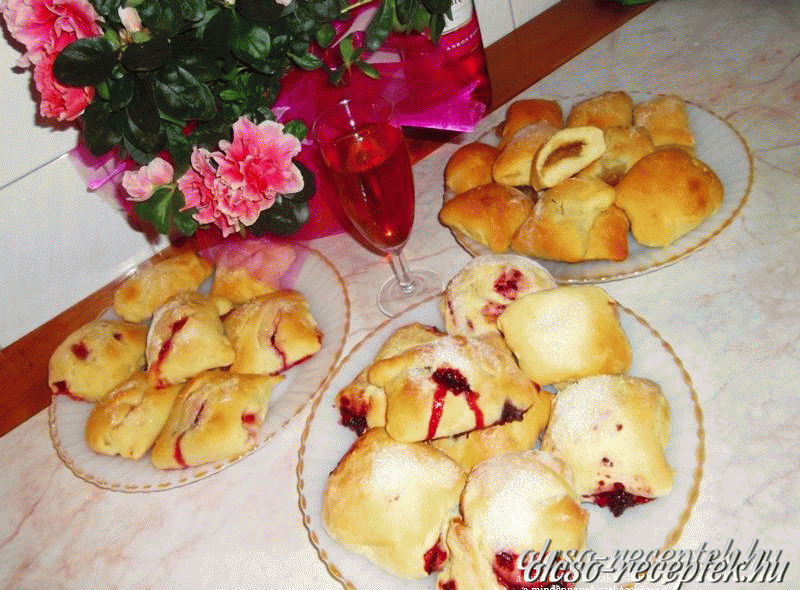 Lekváros párnácskák