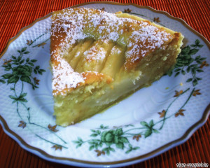 Mandulakrémes körtetorta