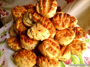 Medvehagymás kacsazsíros pogácsa