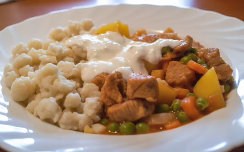 Sertés ragu Székelyné módra