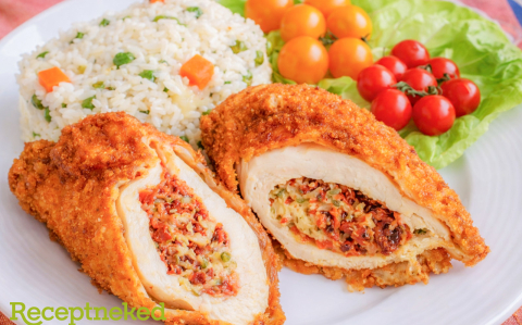 Töltött csirkemell