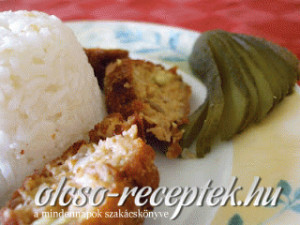 Cukkinis padlizsános fasírt