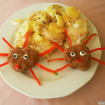 Fasírt gombás-tejfölös burgonyával kép