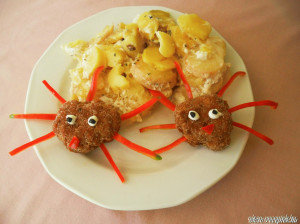 Fasírt gombás-tejfölös burgonyával kép