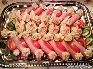 Vendégváró hidegtál