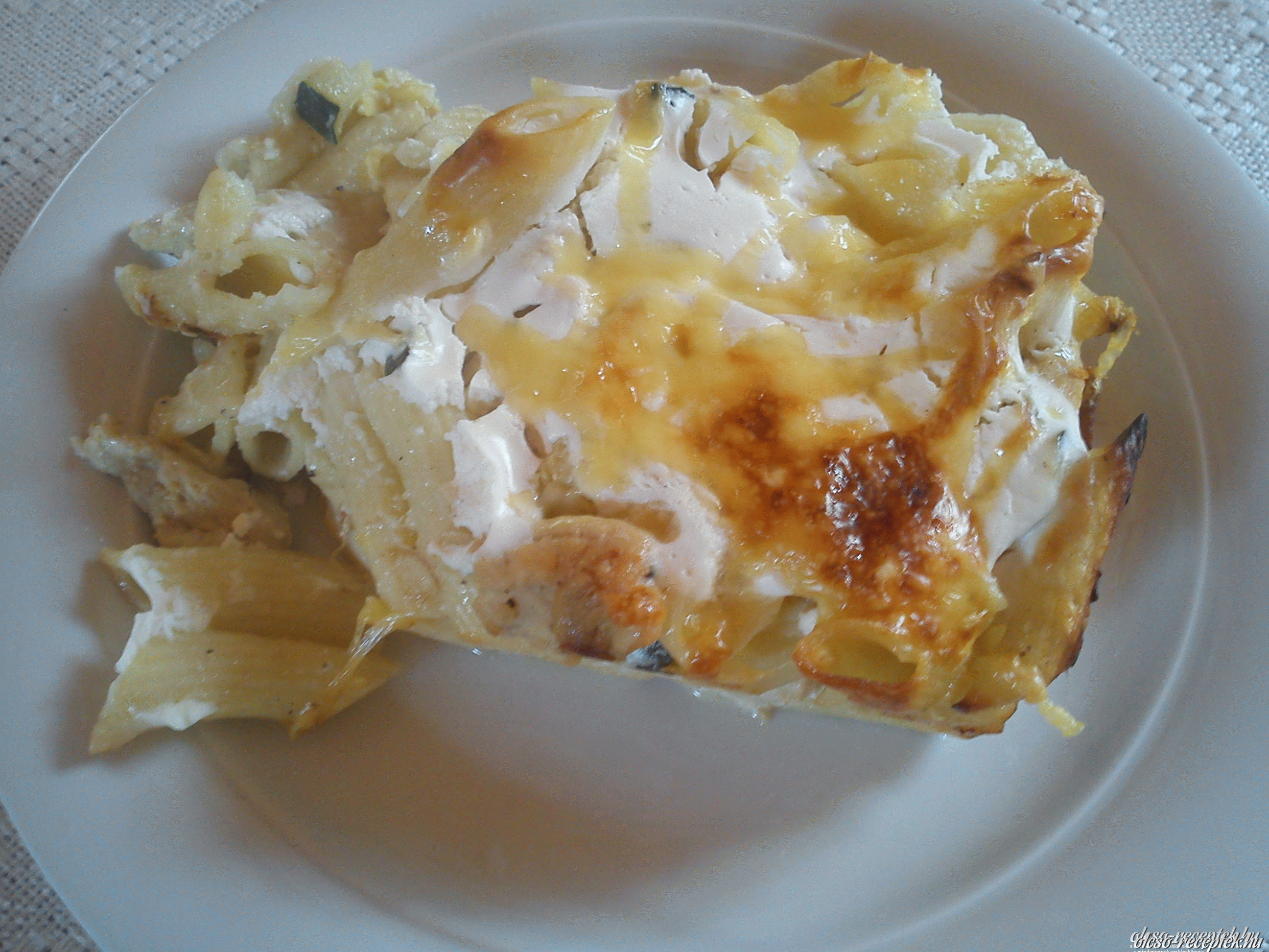 Csirkemell cukkinivel