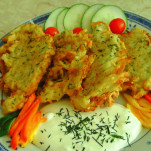 Tökös tócsni kép