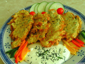 Tökös tócsni kép