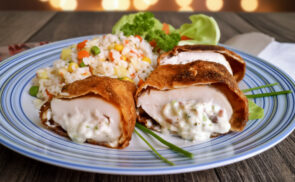 Töltött csirkemell