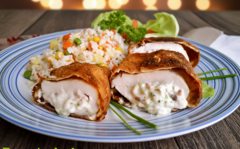 Töltött csirkemell