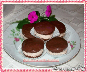 Rigó Jancsi muffin formában