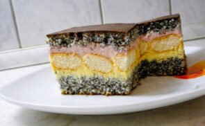 Mákos-citromos szelet