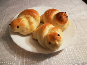 Madarak kelt tésztából