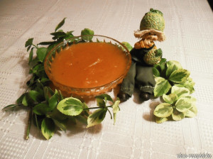 Patyolatökös-almás lekvár