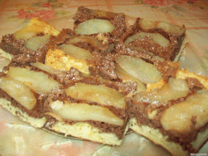 Almás piskóta kép