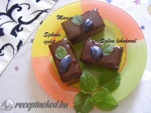 Szilvalekváros szelet kép