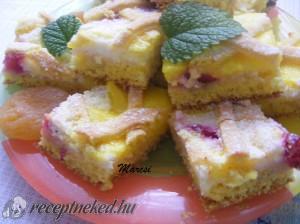 Francia túrós pite kép