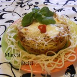 Sült bolognai spagetti kép