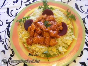 Szezámos csirkecsíkok kép