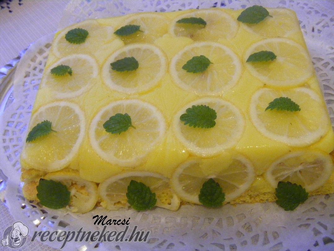 Citromkarikás sütemény