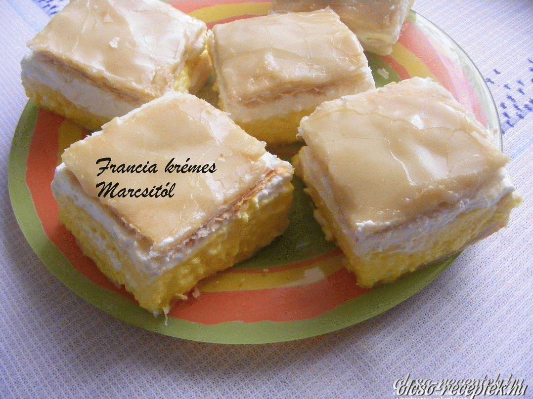 Francia krémes kép