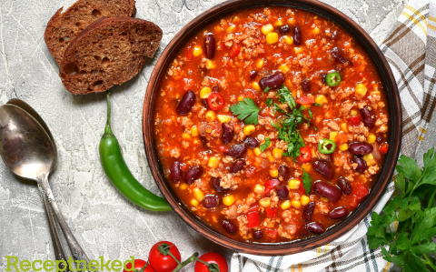 Mexikói chilis bab recept fotóval Mexikói chilis bab